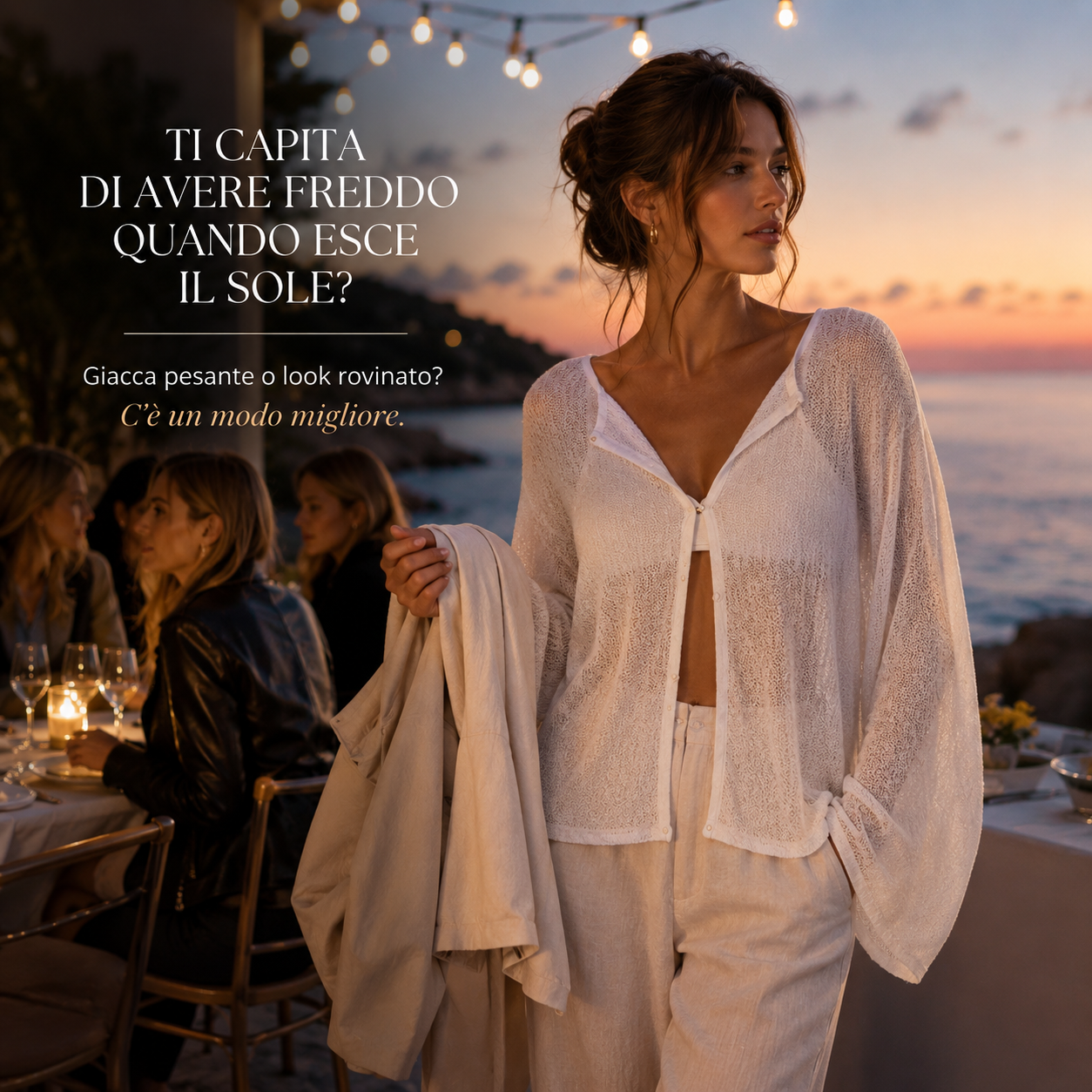 Aura – Cardigan leggero in maglia